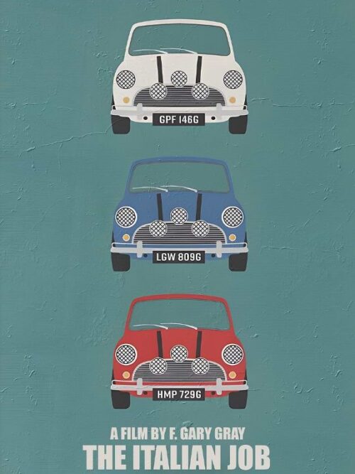 Italian Job Minimalist Poster