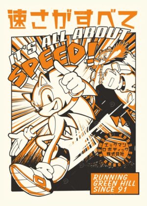 Its All About Speed Poster