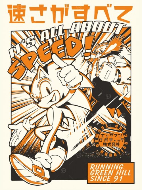 Its All About Speed Poster