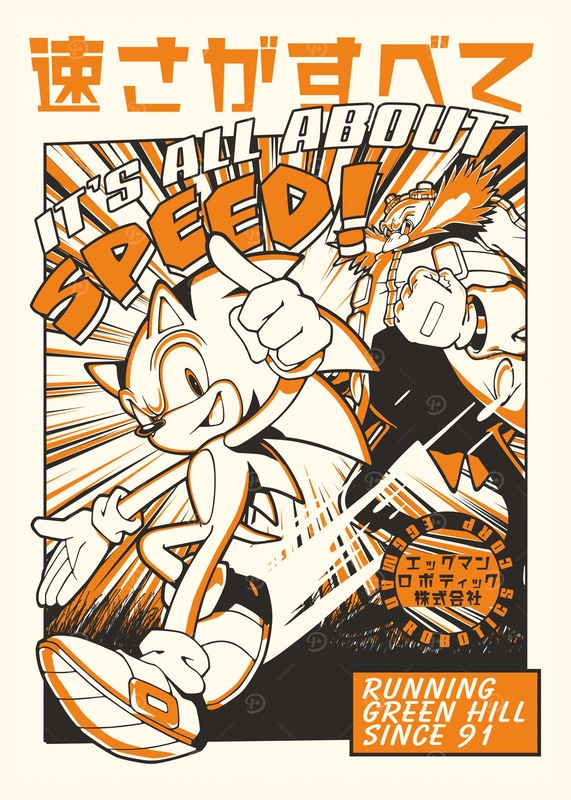 Its All About Speed Poster