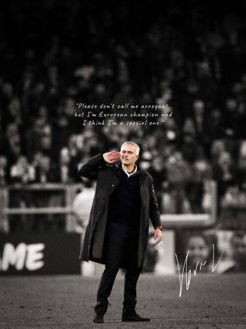 JOSE MOURINHO Soccer Poster