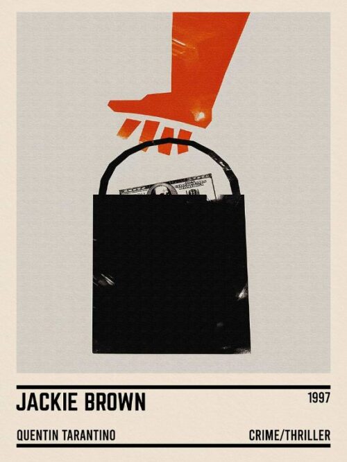 Jackie Brown Minimalist Poster