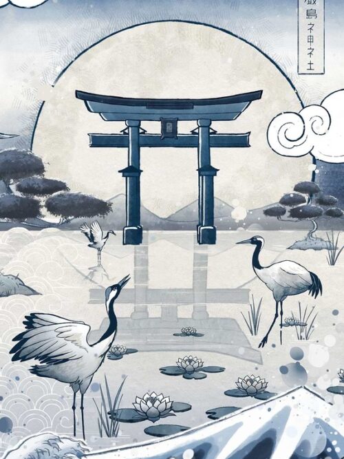 Japan Blue Collection Tori Poster
