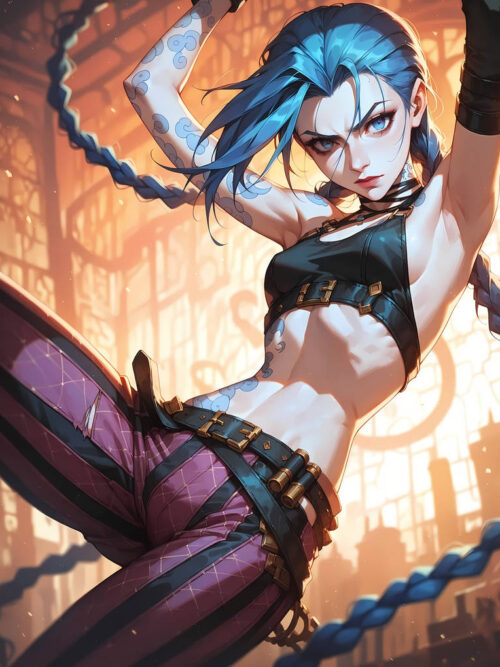 Jinx 007 Arcane Poster
