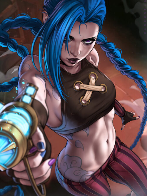 Jinx Mashup Arcane Poster