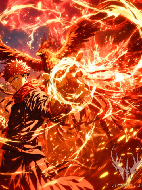 Jujutsu Kaisen X Harry Potter Poster