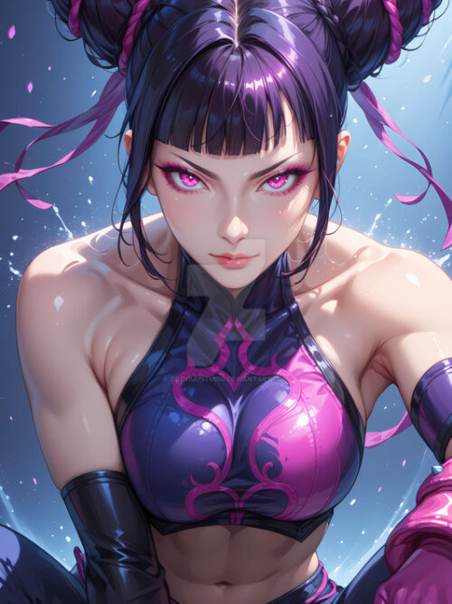 Juri Han Street Fighter Poster