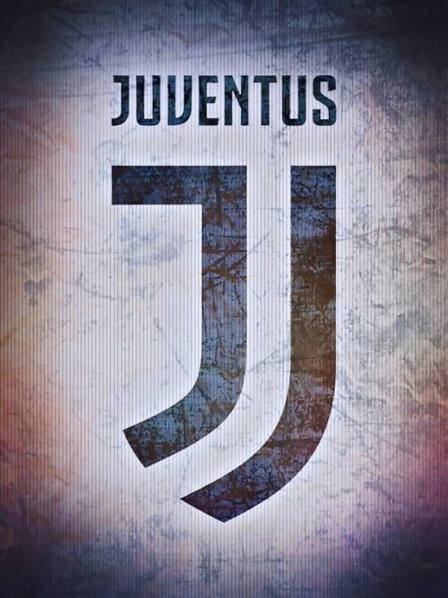 Juventus Logo Football Poster