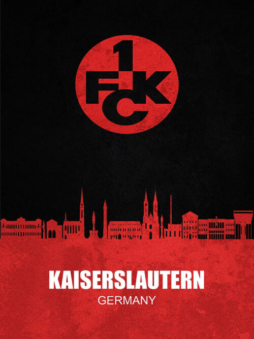 Kaiserslautern Skyline Poster