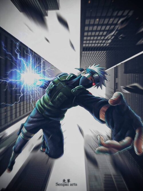 Kakashi Chidori Poster