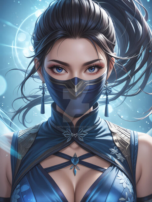 Kitana Mortal Kombat Poster