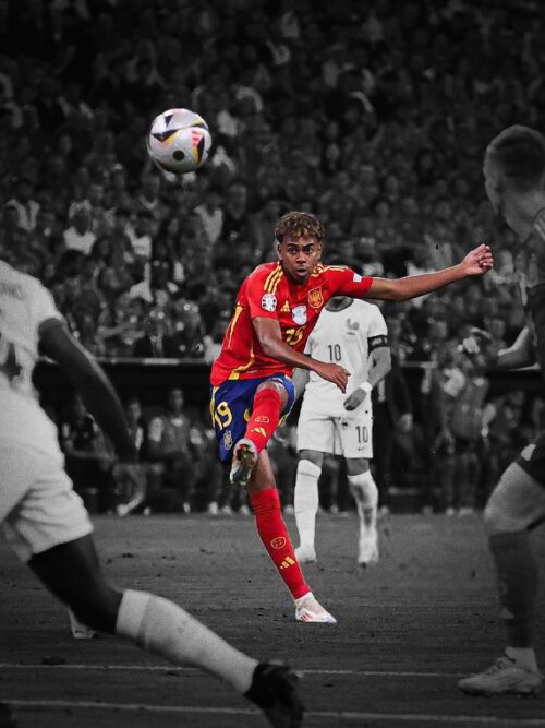 Lamine Yamal Soccer Poster