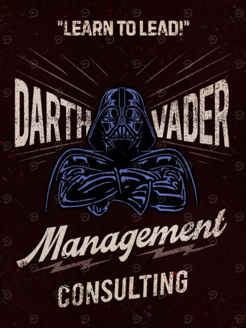 Learn To Lead Starwars Poster