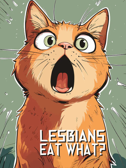 Lesbians Eat What CatShock Poster