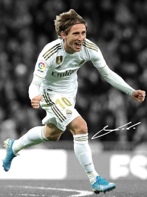 Luka Modric Soccer Poster