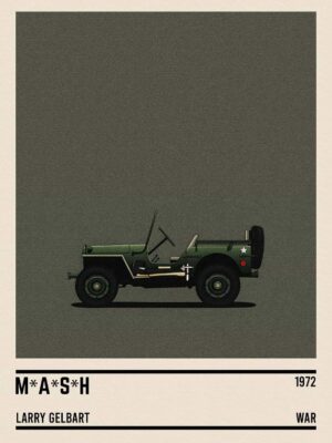 MASH Car Tv Series Poster