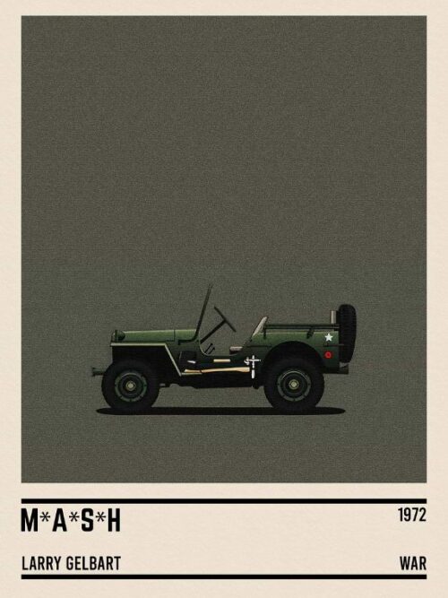 MASH Car Tv Series Poster