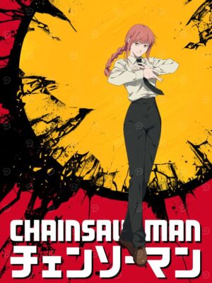 Makima Chainsaw Man Poster