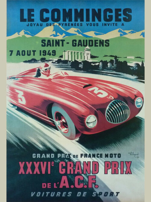 Marchal 24 Heures Du Mans Juin Poster