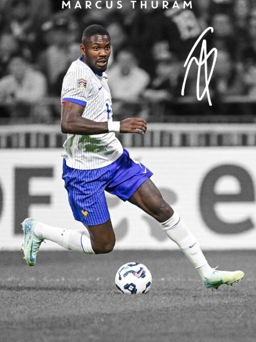 Marcus Thuram Soccer Poster