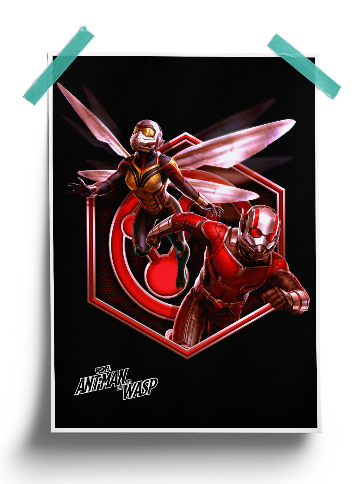 Hero Team-up - Ant Man and the Wasp Official Poster