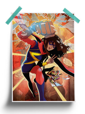 Ms Marvel - Marvel Official Poster
