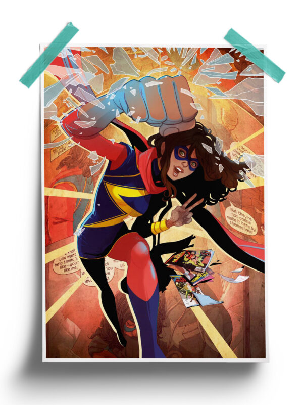 Ms Marvel - Marvel Official Poster