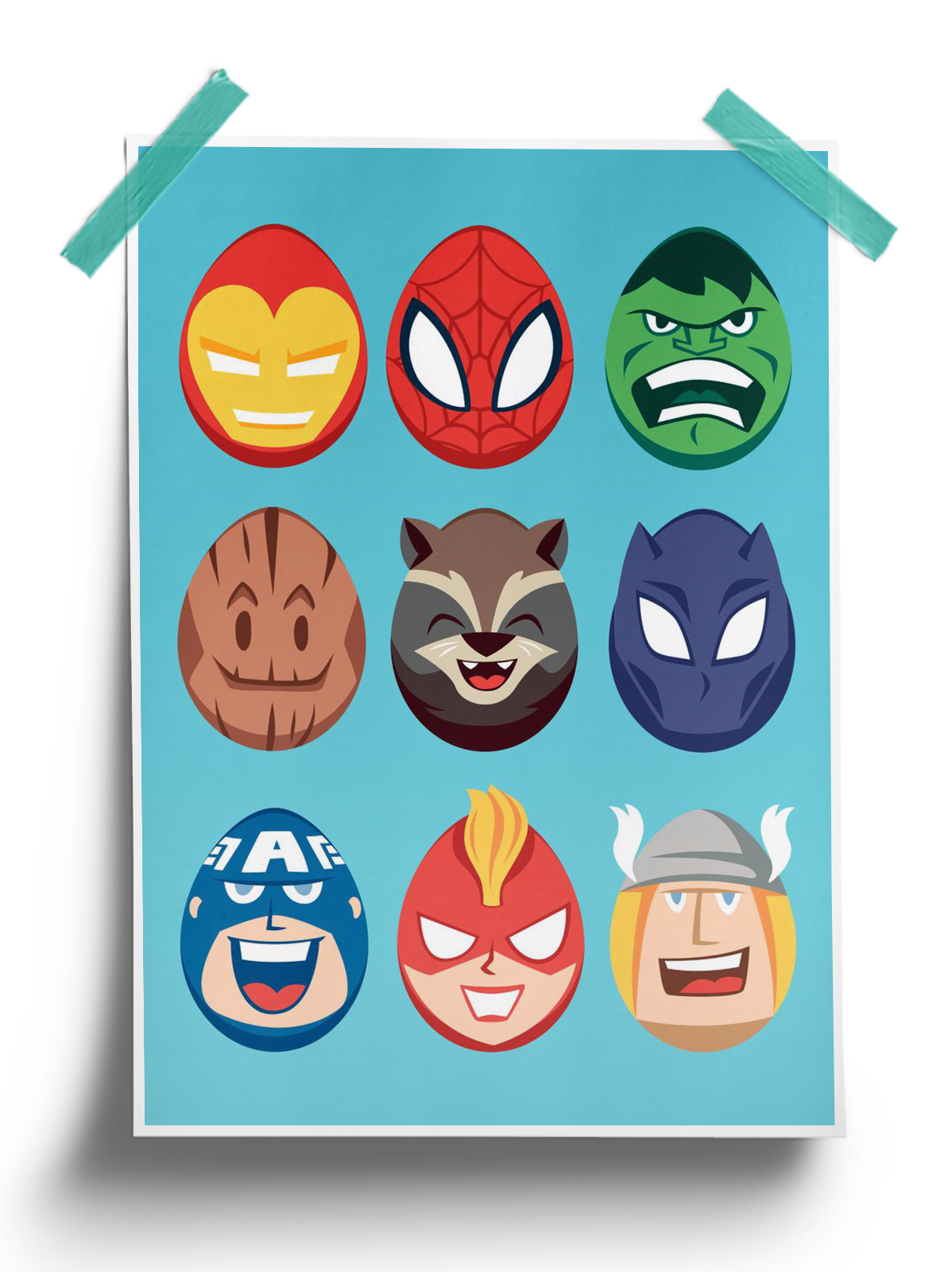 Eggcelsior - Marvel Official Poster