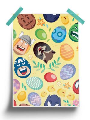 Funny Avengers - Marvel Official Poster