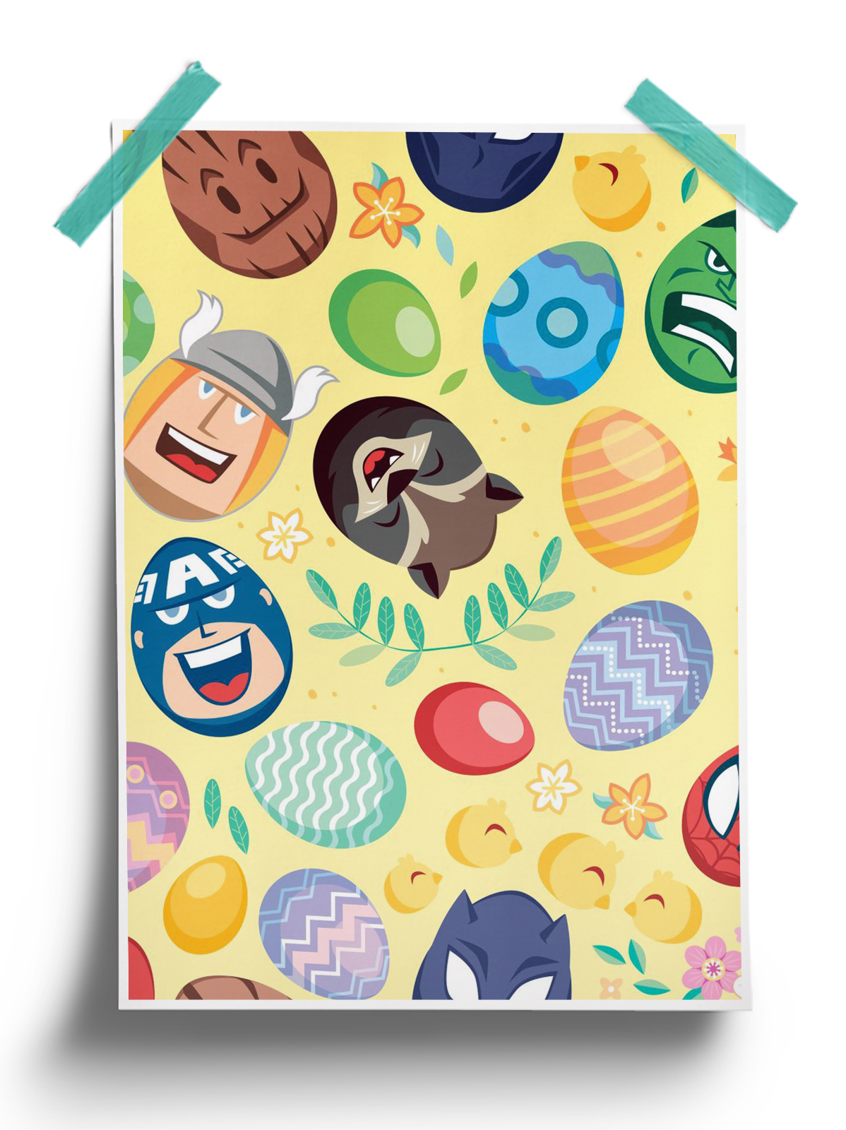 Funny Avengers - Marvel Official Poster