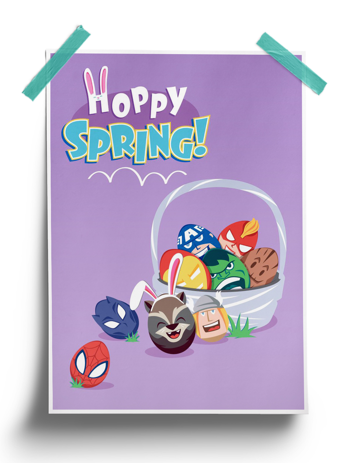 Hoopy Spring - Marvel Official Poster