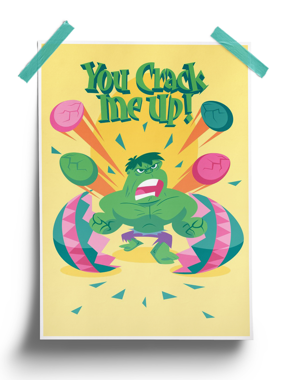 You Crack Me Up - Marvel Official Poster