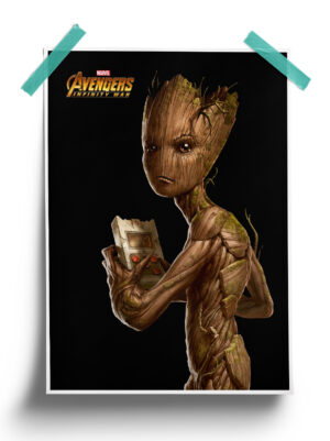 Groot - Infinity War Heroes Poster