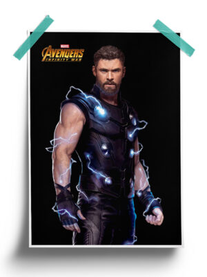 Thor - Infinity War Heroes Poster