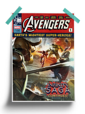 Avengers The Infinity Saga Continues Poster