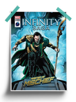 Master of Mischief - Infinity Saga Cover Poster