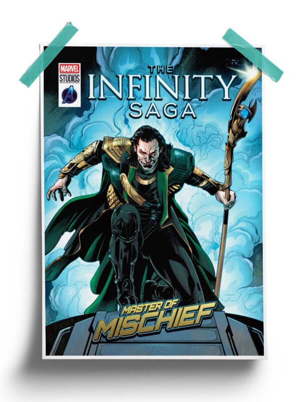Master of Mischief - Infinity Saga Cover Poster