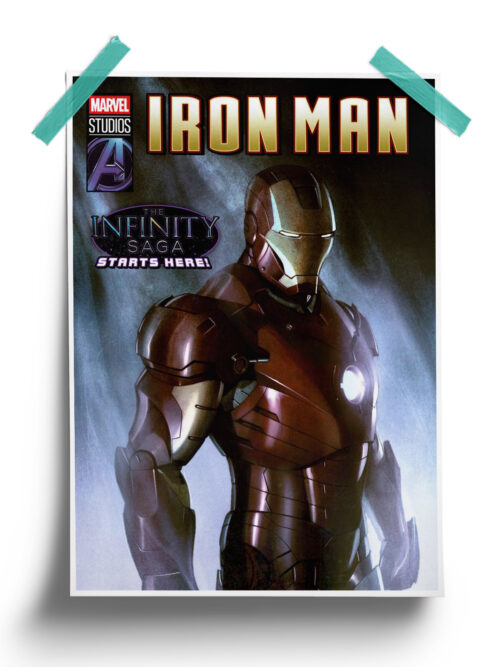 The Infinity Saga Iron Man Cover Poster