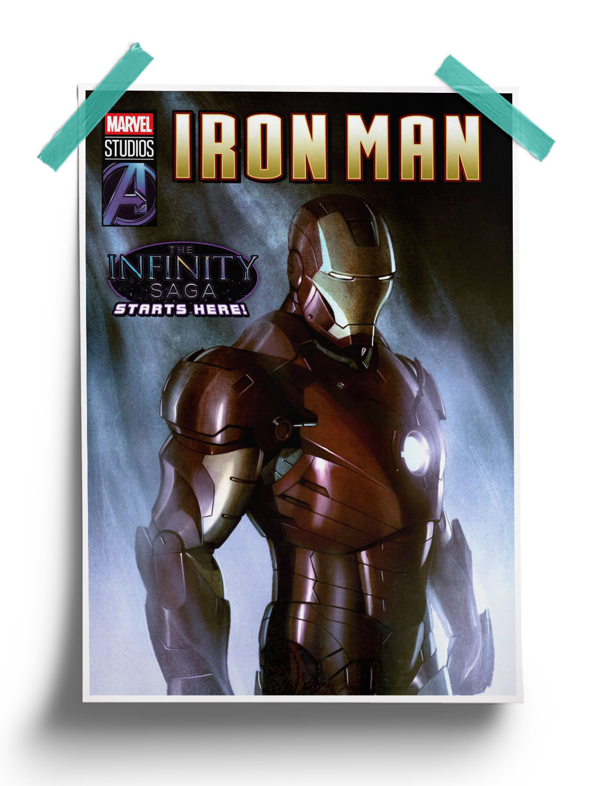 The Infinity Saga Iron Man Cover Poster