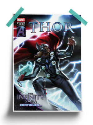 The Infinity Saga Thor Cover Poster