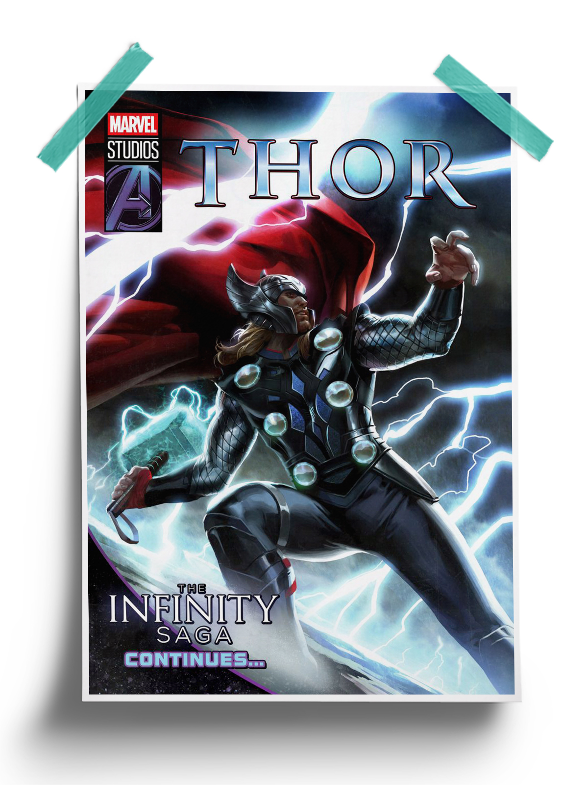 The Infinity Saga Thor Cover Poster