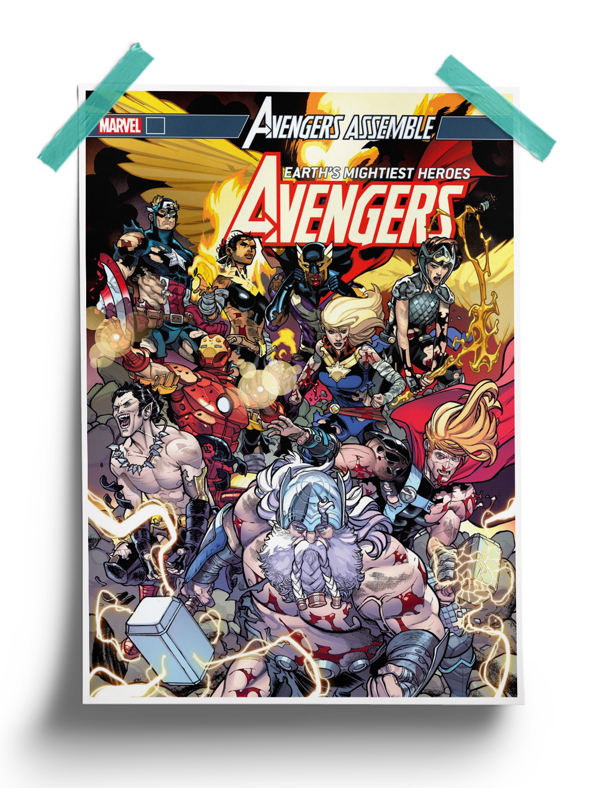 Avengers Vol 8 - Marvel Comic Poster