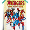 Avengers War Across Time - Marvel Comic Poster