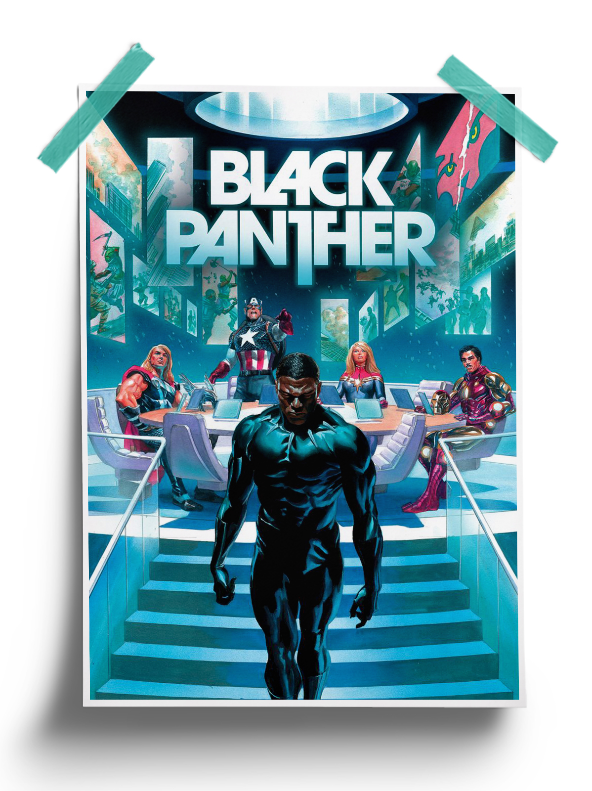 Black Panther #12 - Marvel Comic Poster