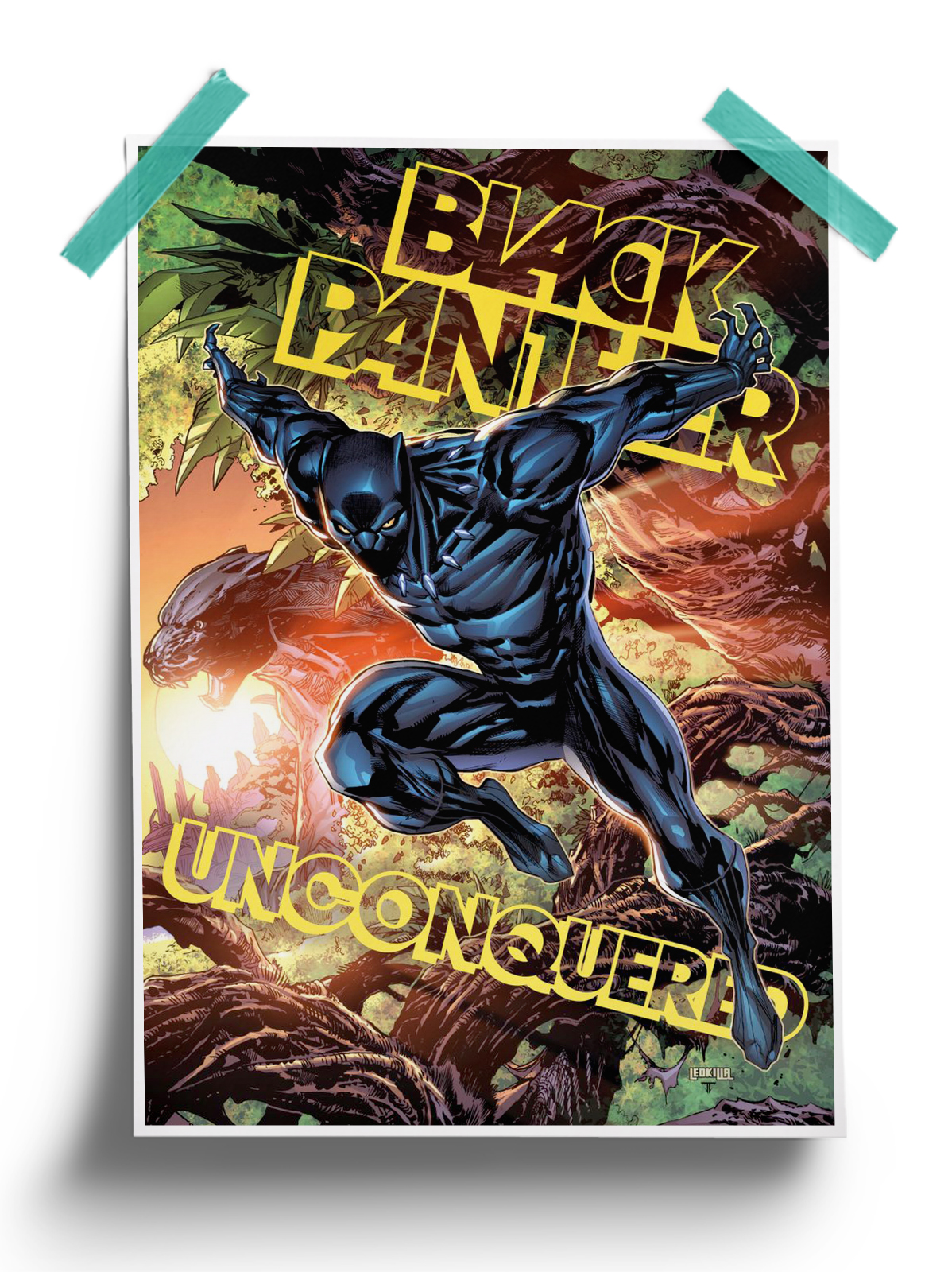 Black Panther Vol 14 - Marvel Comic Poster