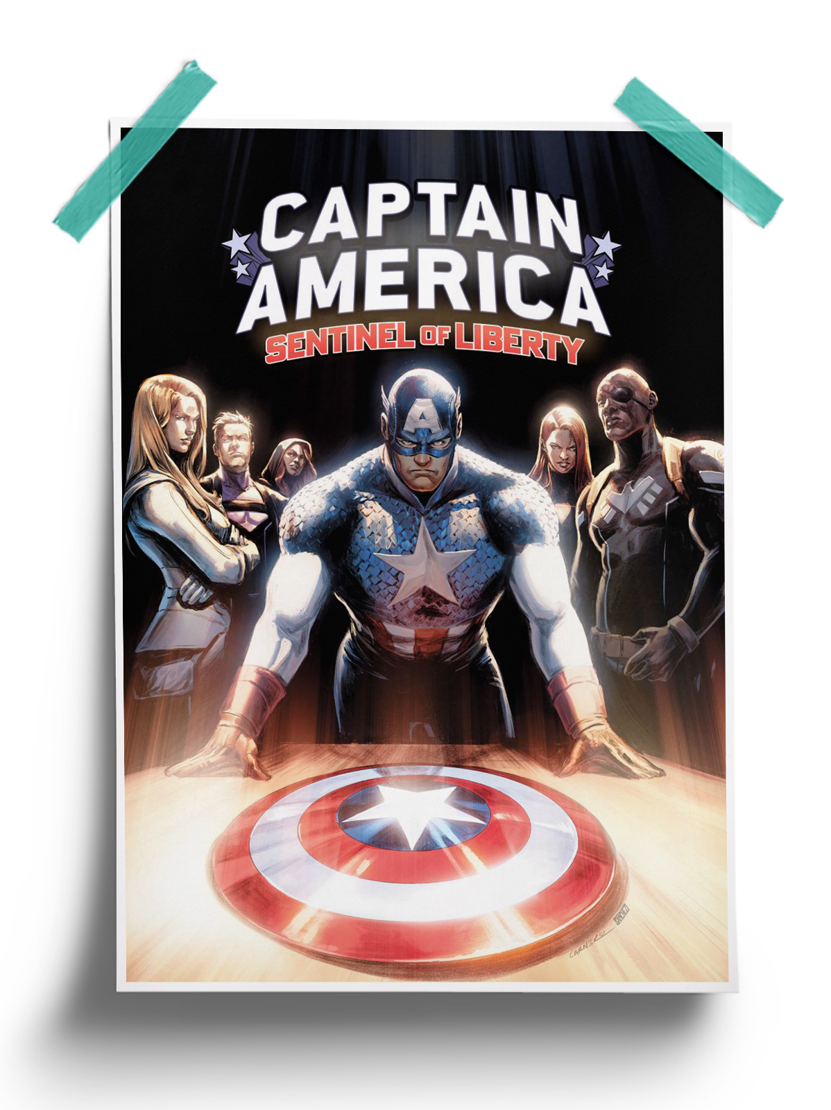 Captain America SoL #7 - Marvel Comic Poster