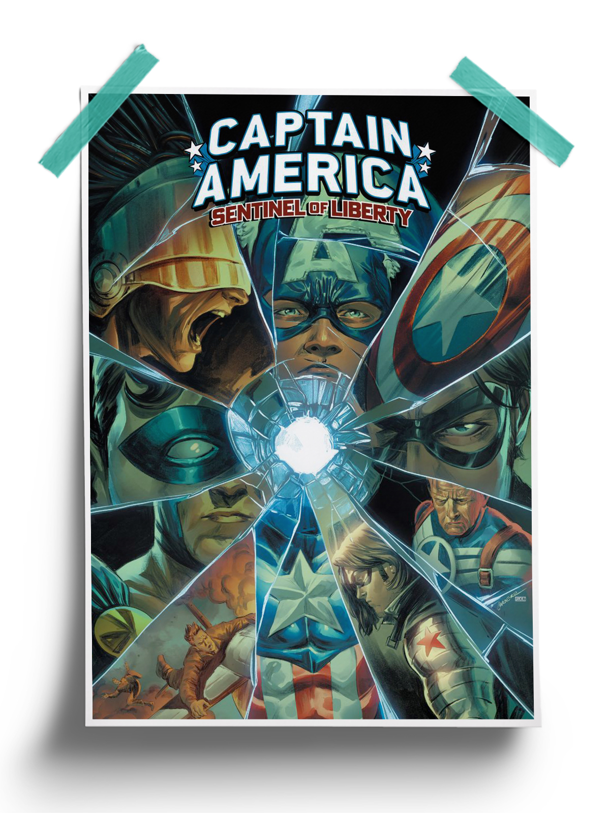 Captain America SoL Vol 2 - Marvel Comic Poster