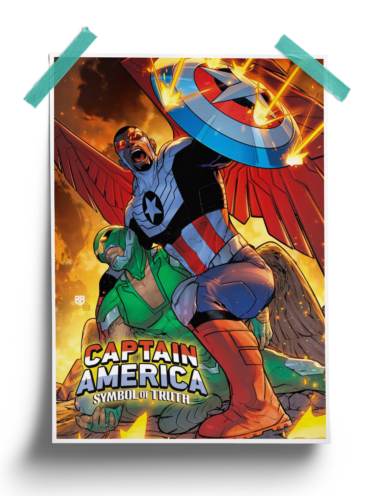 Captain America SoT Vol 1 - Marvel Comic Poster