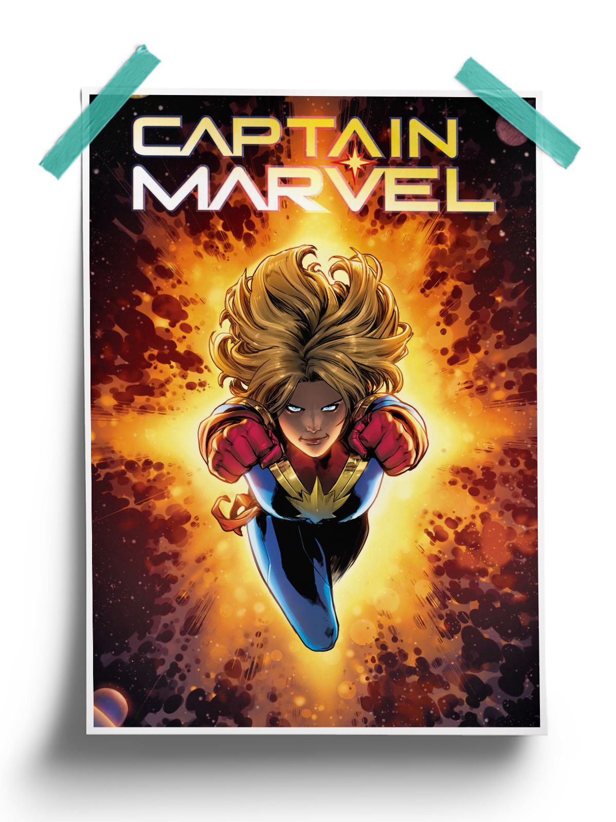 Captain Marvel Vol 10 - Marvel Comic Poster