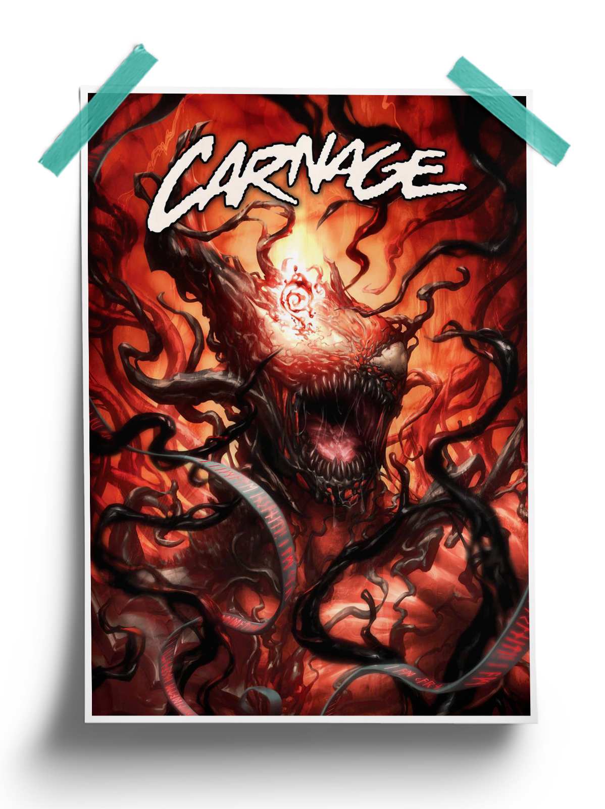 Carnage #8 - Marvel Comic Poster